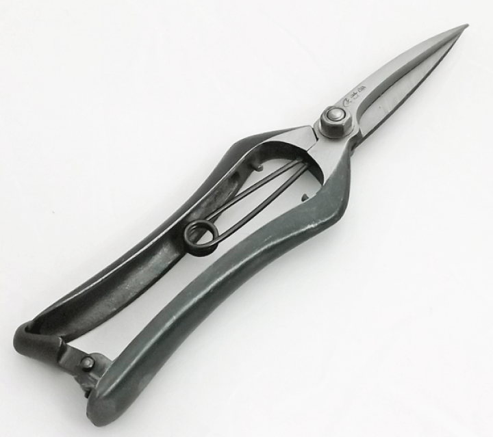 楽天市場】吾妻川 芽切鋏 片刃 165ミリ はさみ 鍛冶職人手造り 鍛造 最