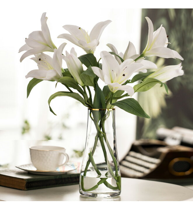 楽天市場 花瓶 ガラス フラワーベース おしゃれ 一輪挿し 北欧 花器 かわいい フラワー かびん 生け花 雑貨 植物 透明 リビング 室内 花立て シンプル 部屋 金縁 円錐形 花びん 柱型 玄関 Vase ガラス瓶 母の日 ギフト 開店お祝い 引っ越し プレゼント