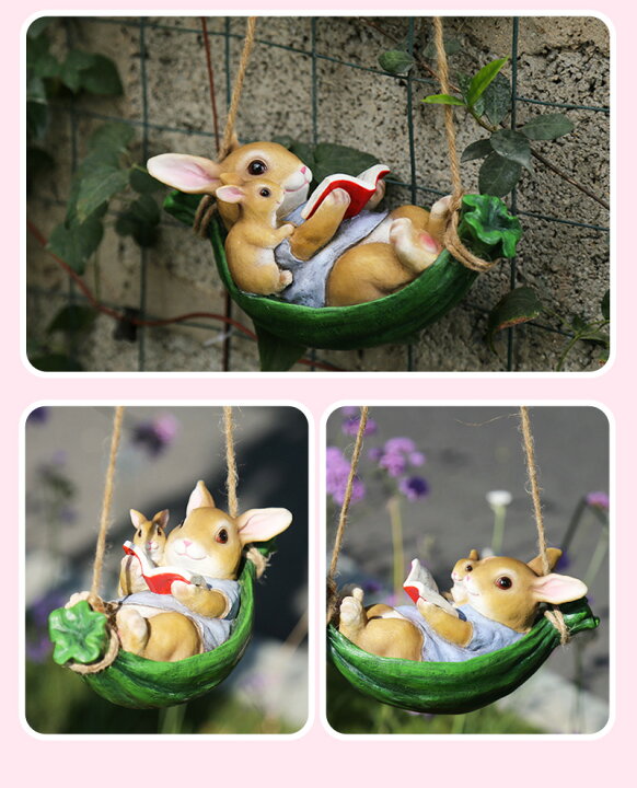 楽天市場 ガーデニング 置物 かわいい ラビット ガーデンオーナメント おしゃれ 雑貨 動物 ガーデン オブジェ 園芸 うさぎ オーナメント 吊り下げ ブランコ 飾り インテリア 置き物 ラビット親子 小物 グッズ 癒し 兎 庭飾り プレゼント 母の日 引っ越し お祝い Sugoi 楽天市場 ガーデニング 置物 かわいい ラビット ガーデンオーナメント おしゃれ 雑貨 動物 ガーデン オブジェ 園芸 うさぎ オーナメント 吊り下げ ブランコ 飾り インテリア 置き物 ラビット親子 小物 グッズ 癒し 兎 庭飾り プレゼント 母の日 引っ越し お祝い Sugoi