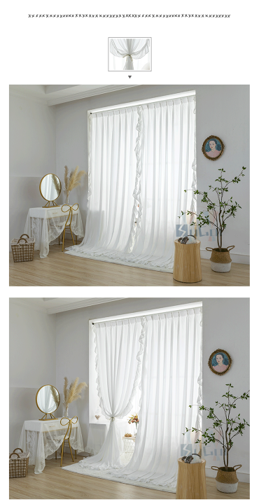 楽天市場】レースカーテン オーダー 北欧 カーテン かわいい レース