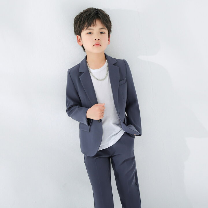 楽天市場】スーツ 男の子 フォーマルスーツ セットアップ シャツ 長袖 