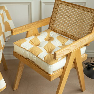 座布団 クッション 椅子 約43×43cm 極厚 低反発 シートクッション ひも付き 厚め クッション イス用 チェア チェアパッド ざぶとん 椅子クッション 方形 可愛い 柔らかい おしゃれ ひも付きざ