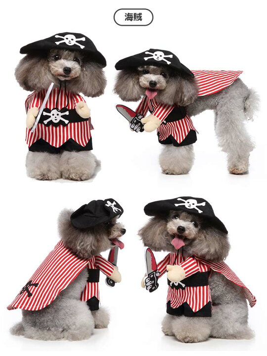 楽天市場 ハロウィン 犬 猫 衣装 コスチューム コスプレ 二足歩行 なりきり ペット用 仮装 変装 パーティー お笑い 爆笑 おもしろい かわいい 犬服 小型犬 中型犬 チワワ ダックス トイプードル ドッグウェア キャットウェア クリスマス 郵便配達人 カウボーイ 海賊