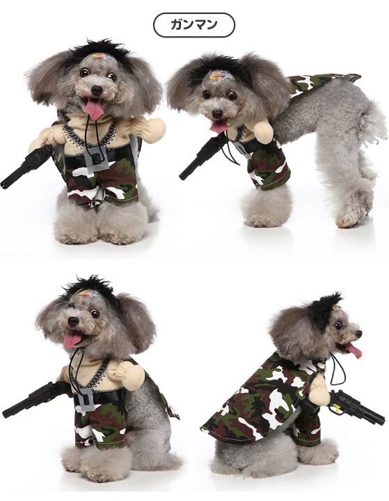 楽天市場 ハロウィン 犬 猫 衣装 コスチューム コスプレ 二足歩行 なりきり ペット用 仮装 変装 パーティー お笑い 爆笑 おもしろい かわいい 犬服 小型犬 中型犬 チワワ ダックス トイプードル ドッグウェア キャットウェア クリスマス 郵便配達人 カウボーイ 海賊