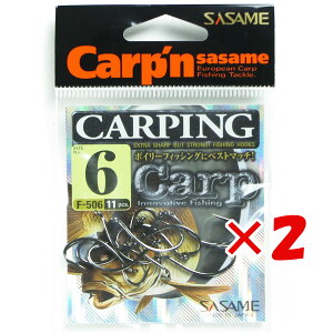 �y �܂Ƃߔ��� ×2�Z�b�g �z �u �����ߐj SASAME F-506 CARPING�i���j 6�� �v �y �y�V ����MVP & ���ԗD�ǃV���b�v �_�u����ܓX �z �ނ� �ނ�� �ދ� �ނ�p�i