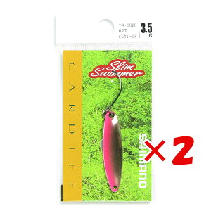 �y �܂Ƃߔ��� ×2�Z�b�g �z �u �V�}�m SHIMANO �J�[�f�B�t �X�����X�C�}�[ 3.5g �s���N�S�[���h 62T TR-0020 �v �y �y�V ����MVP & ���ԗD�ǃV���b�v �_�u����ܓX �z �ދ� �ނ�� �ނ�p�i