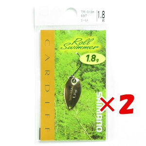 �y �܂Ƃߔ��� ×2�Z�b�g �z �u �V�}�m SHIMANO �J�[�f�B�t �G���A�X�v�[�� ���[���X�C�}�[ 1.8g TR-018K �S�[���h69T �v �y �y�V ����MVP & ���ԗD�ǃV���b�v �_�u����ܓX �z �ދ� �ނ�� �ނ�p�i