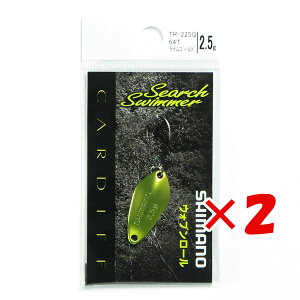 �y �܂Ƃߔ��� ×2�Z�b�g �z �u �V�}�m SHIMANO �X�v�[�� TR-225Q �J�[�f�B�t �T�[�`�X�C�}�[ 2.5g 64T ���C���S�[���h �v �y �y�V ����MVP & ���ԗD�ǃV���b�v �_�u����ܓX �z �ދ� �ނ�� �ނ�p�i