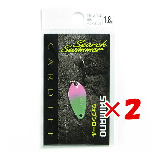 �y �܂Ƃߔ��� ×2�Z�b�g �z �u �V�}�m SHIMANO �J�[�f�B�t �T�[�`�X�C�}�[ 1.8g TR-218Q �O���[���s���N �v �y �y�V ����MVP & ���ԗD�ǃV���b�v �_�u����ܓX �z �ދ� �ނ�� �ނ�p�i