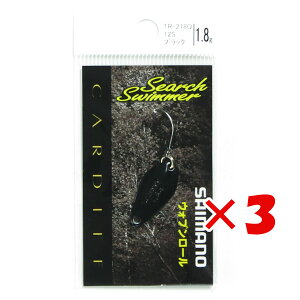 �y �܂Ƃߔ��� ×3�Z�b�g �z �u �V�}�m SHIMANO �X�v�[�� �J�[�f�B�t �T�[�`�X�C�}�[ 1.8g TR-218Q �u���b�N 12S �v �y �y�V ����MVP & ���ԗD�ǃV���b�v �_�u����ܓX �z �ދ� �ނ�� �ނ�p�i