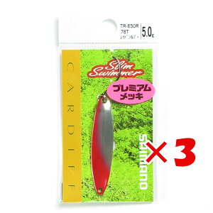 �y �܂Ƃߔ��� ×3�Z�b�g �z �u �V�}�m SHIMANO �J�[�f�B�t �X�����X�C�}�[ �v���~�A�����b�L 5.0g TR-E50R ���b�h�V���o�[ 78T �v �y �y�V ����MVP & ���ԗD�ǃV���b�v �_�u����ܓX �z �ދ� �ނ�� 