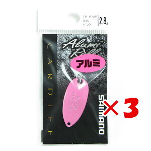 �y �܂Ƃߔ��� ×3�Z�b�g �z �u �V�}�m SHIMANO �X�v�[�� �J�[�f�B�t �A���~���[�� 2.8g TR-R28R �s���N 03S �v �y �y�V ����MVP & ���ԗD�ǃV���b�v �_�u����ܓX �z �ދ� �ނ�� �ނ�p�i
