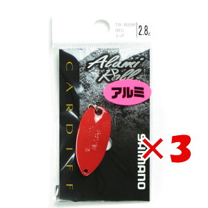 �y �܂Ƃߔ��� ×3�Z�b�g �z �u �V�}�m SHIMANO �X�v�[�� �J�[�f�B�t �A���~���[�� 2.8g TR-R28R ���b�h 06S �v �y �y�V ����MVP & ���ԗD�ǃV���b�v �_�u����ܓX �z �ދ� �ނ�� �ނ�p�i