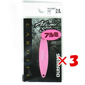 �y �܂Ƃߔ��� ×3�Z�b�g �z �u �V�}�m SHIMANO �X�v�[�� �J�[�f�B�t �A���~�X���� 2.6g TR-S26R �s���N �v �y �������� �z �y �y�V ����MVP & ���ԗD�ǃV���b�v �_�u����ܓX �z �ދ� �ނ�� �ނ�p