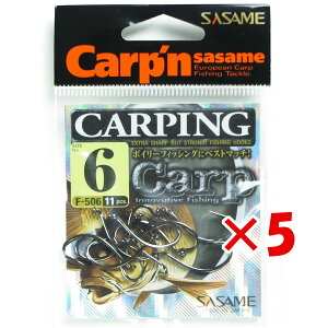 �y �܂Ƃߔ��� ×5�Z�b�g �z �u �����ߐj SASAME F-506 CARPING�i���j 6�� �v �y �y�V ����MVP & ���ԗD�ǃV���b�v �_�u����ܓX �z �ނ� �ނ�� �ދ� �ނ�p�i