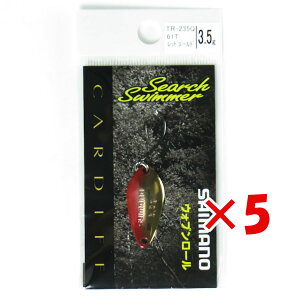 �y �܂Ƃߔ��� ×5�Z�b�g �z �u �V�}�m SHIMANO �J�[�f�B�t �T�[�`�X�C�}�[ 3.5g TR-235Q ���b�h�S�[���h61T �v �y �y�V ����MVP & ���ԗD�ǃV���b�v �_�u����ܓX �z �ދ� �ނ�� �ނ�p�i