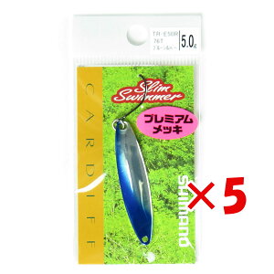 �y �܂Ƃߔ��� ×5�Z�b�g �z �u �V�}�m SHIMANO �J�[�f�B�t �X�����X�C�}�[ �v���~�A�����b�L 5.0g TR-E50R 76T �u���[�V���o�[ �v �y �y�V ����MVP & ���ԗD�ǃV���b�v �_�u����ܓX �z �ދ� �ނ�� 