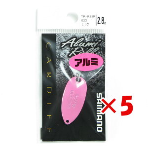 �y �܂Ƃߔ��� ×5�Z�b�g �z �u �V�}�m SHIMANO �X�v�[�� �J�[�f�B�t �A���~���[�� 2.8g TR-R28R �s���N 03S �v �y �y�V ����MVP & ���ԗD�ǃV���b�v �_�u����ܓX �z �ދ� �ނ�� �ނ�p�i