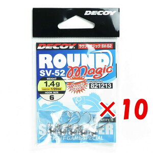 �y �܂Ƃߔ��� ×10�Z�b�g �z �u �J�c�C�` KATSUICHI �f�R�C ���E���h�}�W�b�N SV-52 #6-1.4g 1/20oz �v �y �������� �z �y �y�V ����MVP & ���ԗD�ǃV���b�v �_�u����ܓX �z �ދ� �ނ�� �ނ�p�i