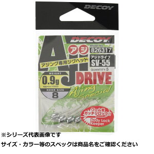 �y �܂Ƃߔ���20�Z�b�g �z �f�R�C SV-55 �A�W�h���C�u 8-0.9g 1/32 �y �������� �z