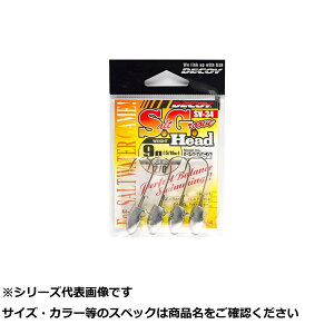 �y �܂Ƃߔ���20�Z�b�g �z �f�R�C SV-34 SG�w�b�h 1/0-5g 3/16 �y �������� �z