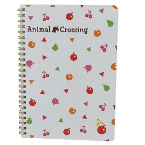 「 どうぶつの森 A5 横罫 リングノート フルーツ 」 【 送料無料 】 【 楽天 月間MVP & 月間優良ショップ ダブル受賞店 】