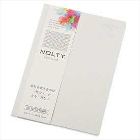 日本能率協会 高品質ノート NOLTY ノート 方眼3.5mm B6 グレー NTBNT2402