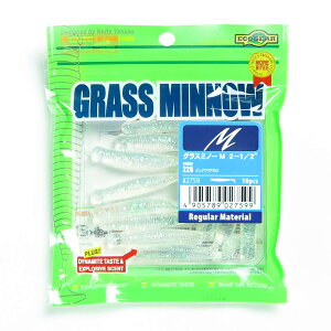 「 エコギア Ecogear ワーム グラスミノー M2-1/2インチ #228 」 【 送料無料 】 【 楽天 月間MVP & 月間優良ショップ ダブル受賞店 】 釣具 釣り具 釣り用品