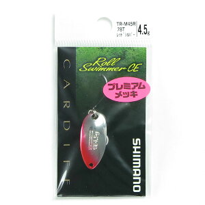 �u �V�}�m SHIMANO �J�[�f�B�t ���[���X�C�}�[ CE �J���G�f�B�V���� 4.5g TR-M45R ���b�h�V���o�[ 78T �v �y �y�V ����MVP & ���ԗD�ǃV���b�v �_�u����ܓX �z �ދ� �ނ�� �ނ�p�i