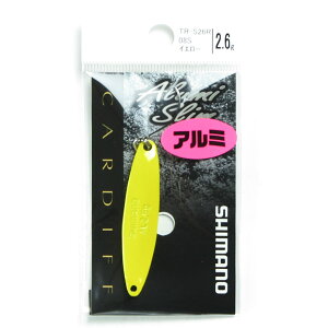 �u �V�}�m SHIMANO �X�v�[�� �J�[�f�B�t �A���~�X���� 2.6g TR-S26R �C�G���[ �v �y �������� �z �y �y�V ����MVP & ���ԗD�ǃV���b�v �_�u����ܓX �z �ދ� �ނ�� �ނ�p�i