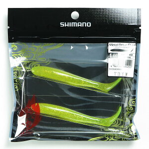 「 シマノ SHIMANO 熱砂 メタルドライブ シャッド 4インチ 2本入 002 ヒラメゴールド OG-S04S 」 【 送料無料 】 【 楽天 月間MVP & 月間優良ショップ ダブル受賞店 】 釣具 釣り具 ワーム 釣り用品