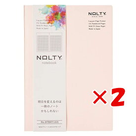 【 まとめ買い ×2個セット 】 「 日本能率協会 ノート NOLTY ノート ログタイプ A5 ピンク NTBNT1205 」 【 楽天 月間MVP & 月間優良ショップ ダブル受賞店 】