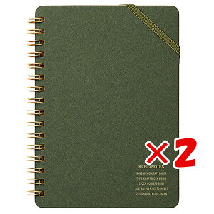 �y �܂Ƃߔ��� ×2�Z�b�g �z �u kleid ���� Kraft work memo A6 Olive Drab 8480 �v �y �������� �z �y �y�V ����MVP & ���ԗD�ǃV���b�v �_�u����ܓX �z