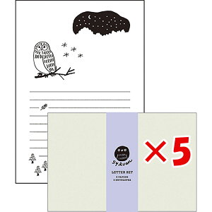 y ܂Ƃߔ ×5Zbg z u GR~[ ^[Zbg SYLVAN LETTER SET Owl SLV-002 v y  z y yV MVP & ԗDǃVbv _uܓX z