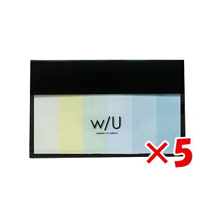 【 まとめ買い ×5個セット 】 「 ナカバヤシ 付箋 WUスティックフセングリーンレモネード 6種各20枚 グリーンレモネード WU-FSTS-3 ふせん 」 【 送料無料 】 【 楽天 月間MVP & 月間優良ショップ