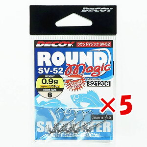 �y �܂Ƃߔ��� ×5�Z�b�g �z �u �J�c�C�` KATSUICHI �f�R�C ���E���h�}�W�b�N SV-52 #6-0.9g 1/32oz �v �y �������� �z �y �y�V ����MVP & ���ԗD�ǃV���b�v �_�u����ܓX �z �ދ� �ނ�� �ނ�p�i