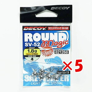 �y �܂Ƃߔ��� ×5�Z�b�g �z �u �J�c�C�` KATSUICHI �f�R�C ���E���h�}�W�b�N SV-52 #4-1.8g 1/16oz �v �y �������� �z �y �y�V ����MVP & ���ԗD�ǃV���b�v �_�u����ܓX �z �ދ� �ނ�� �ނ�p�i