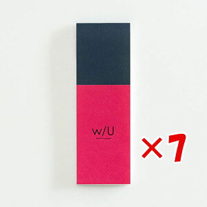 【 まとめ買い ×7個セット 】 「 ナカバヤシ メモ WUA6スリムメモラズベリーレッド A6スリム ラズベリーレッド WU-A601-5 」 【 送料無料 】 【 楽天 月間MVP & 月間優良ショップ ダブル受賞店 】