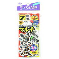 「 ささめ針 SASAME W-745 マルチ渓流4.5m竿用 針7号-ハリス0.6号 」 【 楽天 月間MVP & 月間優良ショッ…