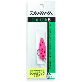 「 ダイワ DAIWA ルアー チヌークS 4.5g ドピンク 」 【 楽天 月間MVP & 月間優良ショップ ダブル受賞店 】 釣り 釣り具 釣具 釣り用品