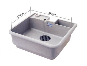 【13時迄は当日発送 日祝除く】 ガーデンシンク 550 水栓パン ガーデンパン 据置式 外流し ポリプロピレン製 研ぎ出し