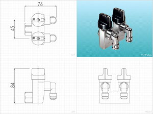 vpp LPG KXRbN ON-OFF q[Y KX q[YRbN ɓSH Ǘp 2 RZg PL-4FOCC
