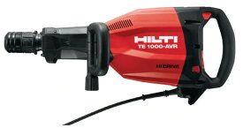 【13時迄のご注文は あす楽！】 HILTI ヒルティ ハツリ ハンマ TE1000-AVR 電動ハツリ機 コンクリートブレーカー コード式 100V コンボ ブルポイント チゼル付