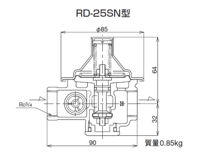 楽天市場】ベン,RD-25SN型水道用減圧弁,小型温水ボイラ/電気温水機用(呼び20A,Rc3/4メネジ,圧力80kPa用,一般地用)RD25SN-F : 水道屋さん 楽天市場】ベン,RD-25SN型水道用減圧弁,小型温水ボイラ/電気温水機用(呼び20A,Rc3/4メネジ,圧力80kPa用,一般地用)RD25SN-F : 水道屋さん