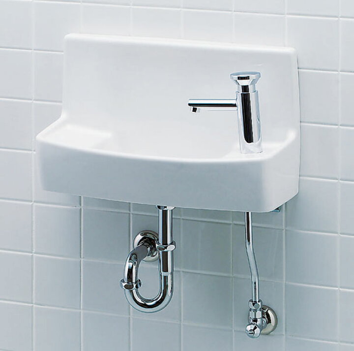 楽天市場】LIXIL,INAX,YL-LA74PC,トイレ手洗い,壁付け大型手洗器 