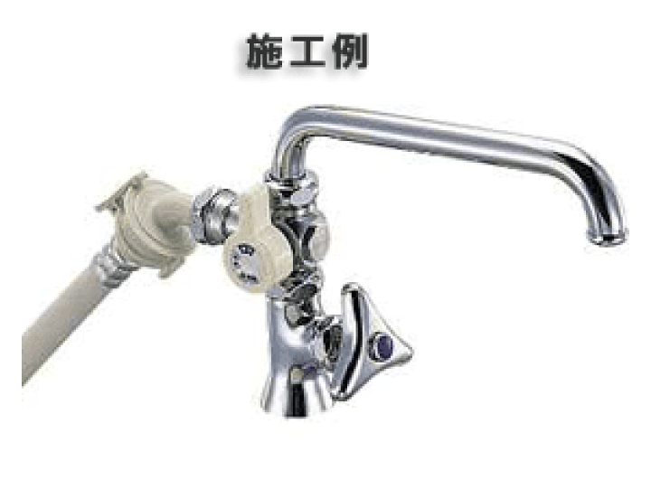 楽天市場】カクダイ,マルチ分岐水栓,呼13mm自在水栓用(吐水