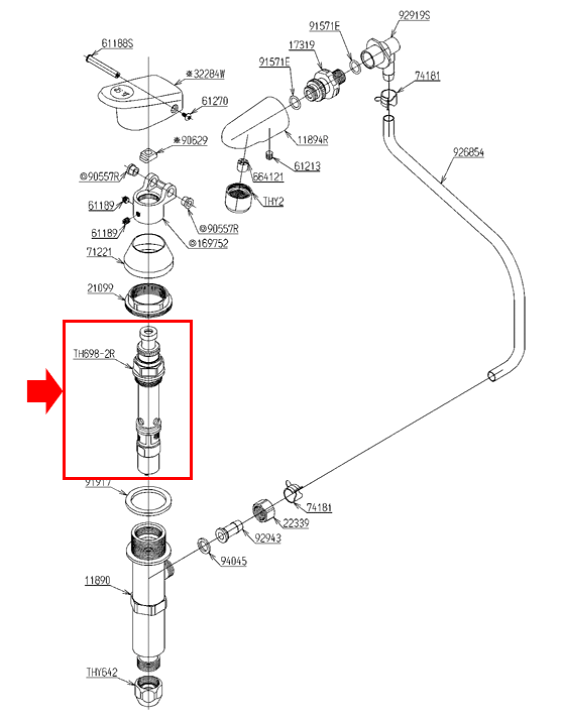 楽天市場】TOTO,TH698-2R,バルブユニット,手洗器自閉水栓用(手洗 楽天市場】TOTO,TH698-2R,バルブユニット,手洗器自閉水栓用(手洗