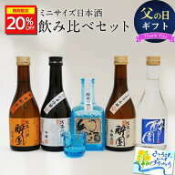 ＼期間限定20%OFF／日本酒 飲み比べ ギフト セット 5本セット グラス付き おちょこ付き プレゼント 酔園 …