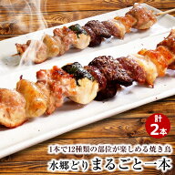 焼き鳥 水郷どりまるごと一本 2本入 ［ 水郷のとりやさん 唯一無二 国産 ブランド鶏 和風おかず お取り寄…