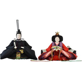 ひな人形 親王単品 DIYひな 京十番 三五 京極 d 108 黒地雲立涌 130737